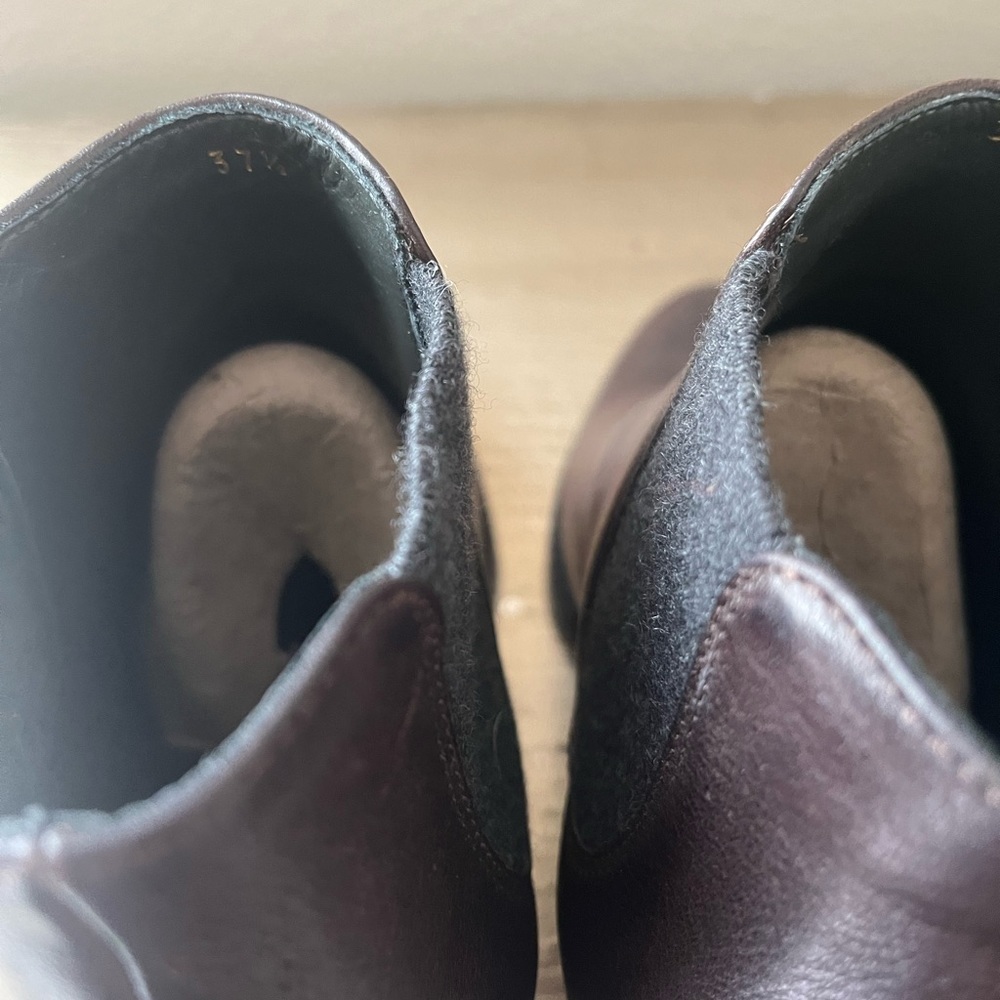 Brunello Cucinelli Leather Boots - 37.5 - Picture 9 of 11